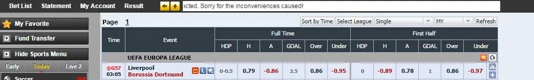 Banner der IGK bet Website